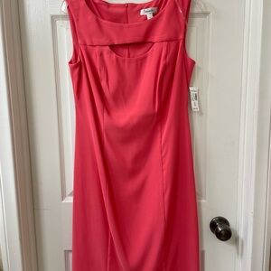 NWT size 10‎ Elegant Coral  Sleeveless Dress